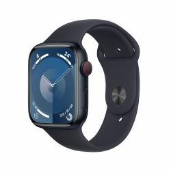 Apple Watch Series 9 [Demo] 45 mm Numérique 396 x 484 pixels Écran tactile 4G Noir Wifi GPS [satellite] 