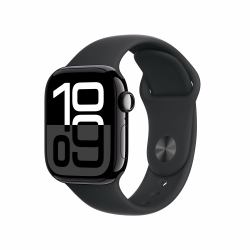 Apple Watch Series 10 [Demo] OLED 42 mm Numérique 374 x 446 pixels Écran tactile Noir Wifi GPS [satellite] 