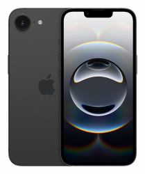 Apple iPhone 16e 15,5 cm [6.1"] Double SIM iOS 18 5G USB Type-C 128 Go Noir 
