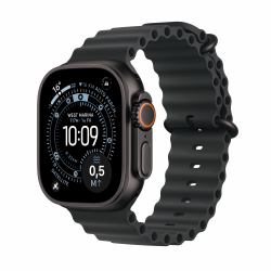 Apple Watch Ultra 3 OLED 49 mm Numérique 422 x 514 pixels Écran tactile 5G Noir Wifi GPS [satellite] 