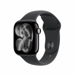 Apple Watch Series 11 OLED 42 mm Numérique 374 x 446 pixels Écran tactile 5G Noir Wifi GPS [satellite] 