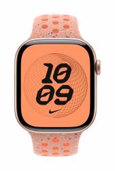 Apple Nike Sport Band Bande Rose Aluminium, Fluoroélastomère 