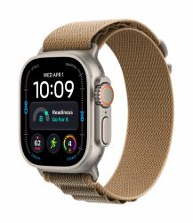 Apple Watch Ultra 4 OLED 49 mm Numérique 422 x 514 pixels Écran tactile 5G Titane Wifi GPS [satellite] 
