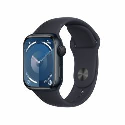 Apple Watch Series 9 41 mm Numérique 352 x 430 pixels Écran tactile Noir Wifi GPS [satellite] 