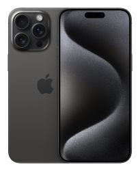 Apple iPhone 15 Pro Max 17 cm [6.7"] Double SIM iOS 17 5G USB Type-C 512 Go Titane, Noir 