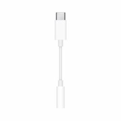 Apple MU7E2ZM/A câble de téléphone portable Blanc 3,5mm USB C 