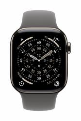 Apple MXLH3ZM/A accessoire intelligent à porter sur soi Bande Gris Fluoroélastomère 