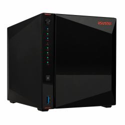Asustor Nimbustor 4 AS5304T NAS Bureau Intel® Celeron® J4105 4 Go DDR4 0 To ADM Noir 