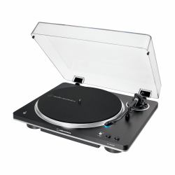 Audio-Technica AT-LP70XBT Tourne-disque entraîné par courroie Noir, Argent Complètement automatique 