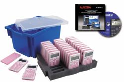 Aurora CK61 calculatrice Poche Calculatrice scientifique Rose 
