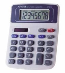 Aurora DT210 calculatrice Bureau Calculatrice basique Gris 