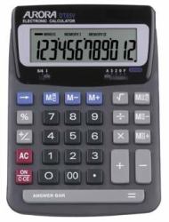 Aurora DT85V calculatrice Bureau Calculatrice basique Noir 