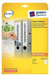 Avery L4761-10 étiquette à imprimer Blanc 