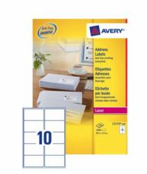 Avery L7173-100 étiquette d'adresse Etiquette auto-adhésive Blanc 