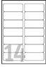 Avery Clear Address Label - Laser - L7563 Transparent 