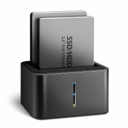 Axagon ADSA-D25 Station d'accueil de disques de stockage USB 3.2 Gen 1 [3.1 Gen 1] Type micro-B Noir 