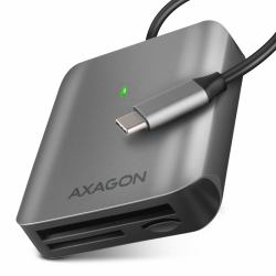 Axagon CRE-S3C lecteur de carte mémoire USB 3.2 Gen 1 [3.1 Gen 1] Type-C Gris 