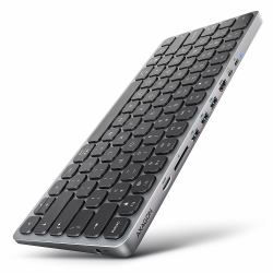 Axagon HMC-KB-US station d'accueil Avec fil USB 3.2 Gen 1 [3.1 Gen 1] Type-C Gris 