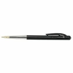 BIC M10 Clic Medium Noir Stylo à bille rétractable avec clip Moyen 50 pièce[s] 