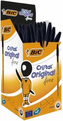 BIC 872731 stylo à bille Noir Fin 50 pièce[s] 