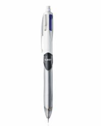 BIC 4Colours Noir, Bleu, Vert, Rouge Stylo à bille rétractable avec clip 12 pièce[s] 