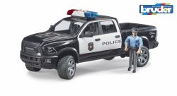 BRUDER VEHICULE DE POLICE RAM 2500 AVEC POLICIER 