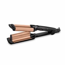 BaByliss Deep Waves Fer à friser À chaleur Noir, Orange 2,5 m 