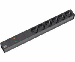 Bachmann 333.536 unité de distribution d'énergie 6 sortie[s] CA 1U Noir 