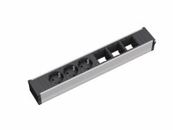 Bachmann 912.006 multiprise 3 sortie[s] CA Noir, Argent 