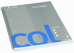 Bantex Col bloc-notes A4+ 70 feuilles Bleu, Gris 