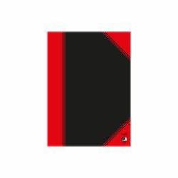 Bantex 100302832 bloc-notes A5 96 feuilles Noir, Rouge 