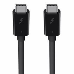 Belkin F2CD084bt0.8MBK 0,8 m 40 Gbit/s Noir 