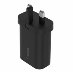 Belkin WCA004MYBK chargeur d'appareils mobiles Universel Noir Secteur Charge rapide Intérieure 