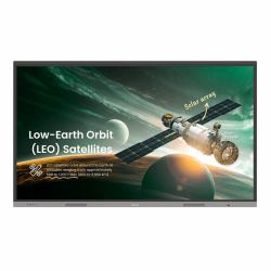 BenQ RE7503A tableau blanc interactif 190,5 cm [75"] 3840 x 2160 pixels Écran tactile Noir 