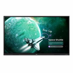 BenQ RE8605A tableau blanc interactif 2,18 m [86"] 3840 x 2160 pixels Écran tactile Noir USB 