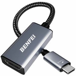 Benfei 000318GREY adaptateur graphique USB 3840 x 2160 pixels Gris 