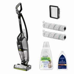 Bissell CrossWave Hydrosteam Pet Pro Aspirateur traineau Secteur Sec&humide Sans sac 0 L 1100 W Noir, Argent 