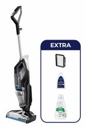 Bissell CrossWave C6 Cordless Select Aspirateur traineau Batterie Sec&humide Sans sac 0 L 255 W Noir, Gris 