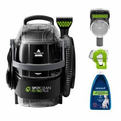 Bissell SpotClean Pet Pro Plus machine de nettoyage de tapis À la main Profond Noir, Transparent 