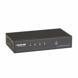 Black Box VSP-HDMI1X4-4K séparateur ou commutateur de câbles Diviseur de câbles Noir 
