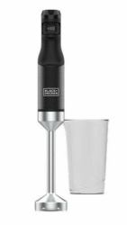 Black &amp; Decker Black & Decker BXHB1501E Mélangeur par immersion 1500 W Noir, Acier inoxydable 