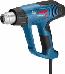 Bosch GHG 20-63 PROFESSIONAL Pistolet d’air chaud 500 l/min 630 °C 2000 W Noir, Bleu, Rouge, Argent 