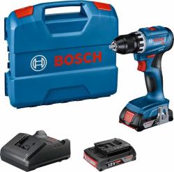 Bosch GSR 18V-45 1900 tr/min 900 g Noir, Bleu, Rouge 
