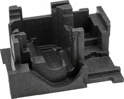 Bosch 1 600 A00 89T Accessoire de boîte de rangement Noir Porte-ustensiles 