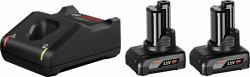 Bosch 1 600 A01 B20 batterie et chargeur d’outil électroportatif Ensemble de batterie et de chargeur 