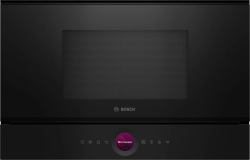 Bosch Serie 8 BFR7221B1 micro-onde Noir Micro-onde simple Intégré 21 L 900 W 