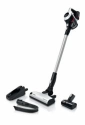 Bosch Serie 6 BKS611MTB aspirateur balai et balai électrique Batterie Sec Sans sac Noir, Blanc 