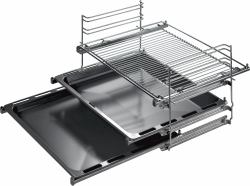 Bosch HEZ438301 pièce et accessoire de four Rails de guide pour four Aluminium 