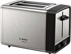 Bosch TAT5P420 grille-pain 2 part[s] 970 W Noir, Acier inoxydable 