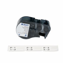 Brady P-Flag Matt Polypropylene - Labels for M410, M510 and - M511 Printers - Warranty: 12M